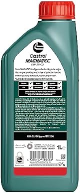 Castrol Magnatec 5W-30 C2 Engine Oil 1L PSA B71 2290 ACEA C2 view 2
