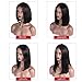 Smartinnov Human Hair Bob Wig, Natural Black HD Lace Front Bob Wig 8inch Straight Glueless Pre Plucked 180% Density Virgin Human Hair 13x4 Transparent Lace Middle Part Short Cut for Women