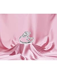 Sterling Silver Forever Love Heart Adjustable Animal Wrap Open Ring for Women Teen Girls Gift