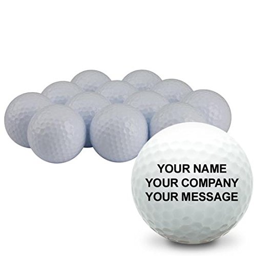 Blank Personalized Golf Balls