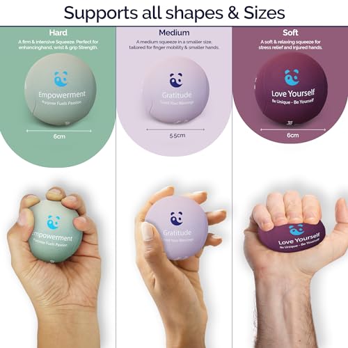 MindPanda Stress Balls for Adults HSA/FSA Approved Hand Therapy