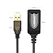 UGREEN 50 Feet USB 2.0 Extension Cable Active Type A Male to Female Repeater Cord 15M for Printer, Oculus Rift, HTC Vive, Keyboard, Game Console, USB Headset, Loudspeaker, Security Camera