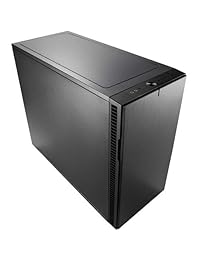 Fractal Design FD-CA-DEF-R6C-BK-TGL - Carcasa para ordenador (incluye ventana), color negro