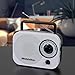 Studebaker AM/FM Radio Retro Classic SB-2000 White/Black Portable AM/FM Radio with Aux Input Limited (Edition Color)