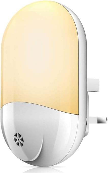 Nachtlicht Warmweißes Plug-In-Led-Nachtlicht Mit Lichtschranke In Der