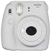 Fujifilm Instax Mini 9 Instant Camera (Smokey White) with 2 x Instant Twin Film Pack (40 Exposures)