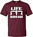 Adult Life Behind Bars Funny Bike Bicycle Funny T-Shirt