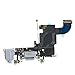 Afeax Compatible with OEM Original USB Charging Port Dock Connector Flex Cable + Microphone + Headphone Audio Jack Replacement Part for iPhone 6S 4.7