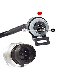 Autex 150 PSI Transductor de presión remitente para aceite combustible Diesel Gas Aire Agua