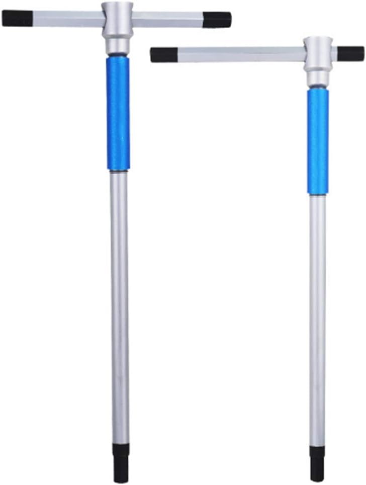 T-Handle Hex Key Set,Sliding Bar T Handle Hexagon Allen Key Set,T-Handle Spin Hex Wrench for Equipment Repairs,2Mm,2.5Mm(2 Piece)