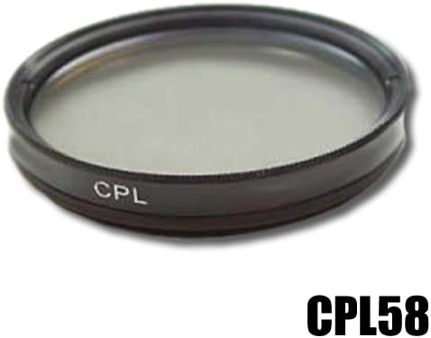 DynaSunCP-L 58mm Slim Circular Polarising Filter Polarizer CPL58 CPL 58 mm for Camera Canon Nikon Pentax Olympus Samsung Sony Panasonic Fujifilm