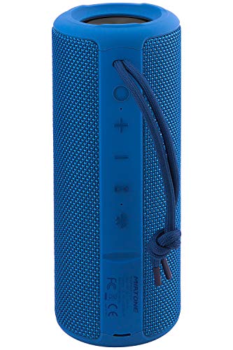 MIATONE Outdoor Portable Bluetooth Wireless Speaker (Waterproof) (Blue)