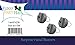 Funny Party Hats Surprise Hand Buzzer-Prank Gag 3 Pack 3, Silver