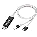 Edal 2017 The Latest 3rd Generation Lightning To HDMI Cable Digital AV Adapter for iPhone 7 7PLUS, 6S,6 , iPad Air/Mini/Pro, iPod Touch 5th/6th,samaung:S5,S6.NOTE4,NOTE5,NOTE7, HUAWEI P8,P9(Black)