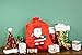 2 Pack Christmas Santa Sacks – Personalized Xmas Santa Bags for Kids - Non-Woven Fabric with Drawstring Gift Bag - Extra Large 27.5” x 19.5” Perfect for Storing Christmas Presents – Xmas Decoration