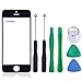 Haobase Black Touch Screen Front Glass Lens Replacement For Apple iPhone 5 5C 5S +Free TOOL