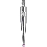 TESA Brown &amp; Sharpe 599-7030-40R Ruby Tip Contact Point for Bestest Dial Test Indicator, 0.040" Tip Diameter x 1/2" Length, M1.4 x 0.03 Thread
