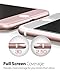 iPhone 7 Plus Screen Protector, Fosmon TOUCH [HD Clear 3D | Full Coverage | Tempered Glass] Color Layer 9H Hardness Oleophobic Coating Glass Shield for Apple iPhone 7 Plus (Rose Gold)