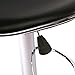 BestMassage Set of 2 Adjustable Height Swivel Bar Stools w/Chrome Base Counter Height Stool