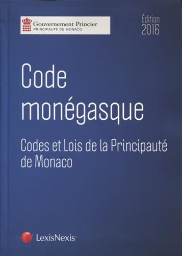 Code monégasque, 2016