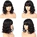 HUA Sraight U Part Wigs Human Hair 150% Density Brazilian Human Hair Clip in Half Wigs U Shape Machine Made Wigs Side Part for Black Women 22 inch