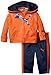 PUMA Baby Boys' 2pc Hoodie and Pant Set, Fire Orange, 3/6M