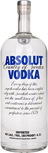 Absolut Vodka Original / Absolute Reinheit und einzigartiger Geschmack in ikonischer Apothekerflasche / Schwedischer…