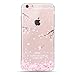 EVERMARKET(TM) iPhone 7 (4.7 Inch) Case, Sakura Blossom Floral PC Back with Clear TPU Edge Bumper Case for Apple iPhone 7 (4.7 Inch)