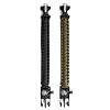 X-Plore-Gear-Emergency-Paracord-Bracelets-Set-Of-2-The-ULTIMATE-Tactical-Survival-Gear-Flint-Fire-Starter-Whistle-Compass-ScraperKnife-BEST-Wilderness-Survival-Kit-For-CampingFishing-More
