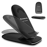 Cubevit Foldable 10W Fast Wireless Charger, [3 Coils] QI Fast Wireless Charging Pad Stand for Samsung Galaxy S9 S9 Plus Note 8 S8 S8 Plus S7 Edge S6 Edge+, Standard Charge for Apple iPhone X 8 8 Plus