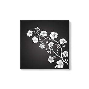 Framed Canvas Wall Art for Living Room, Bedroom Abstract Trees Canvas Prints for Home Decoration Ready to Hang - 16x16 inches
