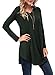 Kranda Womens Tunic Sweater, V Neck Long Sleeve Knit A-Line Sweater Dress …