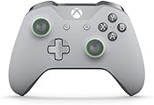 Xbox Wireless Controller - Grey/Green (Renewed)