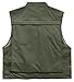 Outdoor Quick-Dry Fishing Vest; Marsway Multi Pockets Mesh Vest Fishing Hunting Waistcoat Travel Photography Jackets Green X-Large