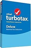 TurboTax Deluxe 2016 Tax Software Federal No State + Fed Efile PC/MAC Disc [Amazon Exclusive]