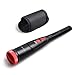Pinpointing Probe Metal Detector Treasure Hunting Tool Buzzer Vibration with Sound Portable Pin Pointer with LED Indicators and Belt Holster Hand-Held Pinpointer, Mens Gifts (Black)