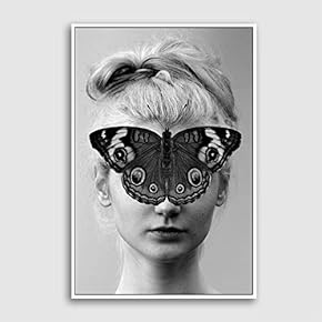 Framed Canvas Home Artwork Decoration Portrait Canvas Wall Art for Living Room, Bedroom - 16x24 inches