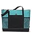 Bodek And Rhodes 80279480 1100 Gemline Select Zippered Tote Turquoise - One