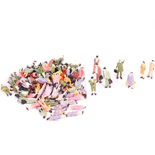 Domccy 24pcs Painted Model Train Standing Posture People Figures Scale HO (1 to 87) Simulation PeopleToy Mixed Colour Baby and Toddler Toys and Games, Dolls, Puzzle Plush Toys, Baby Gifts