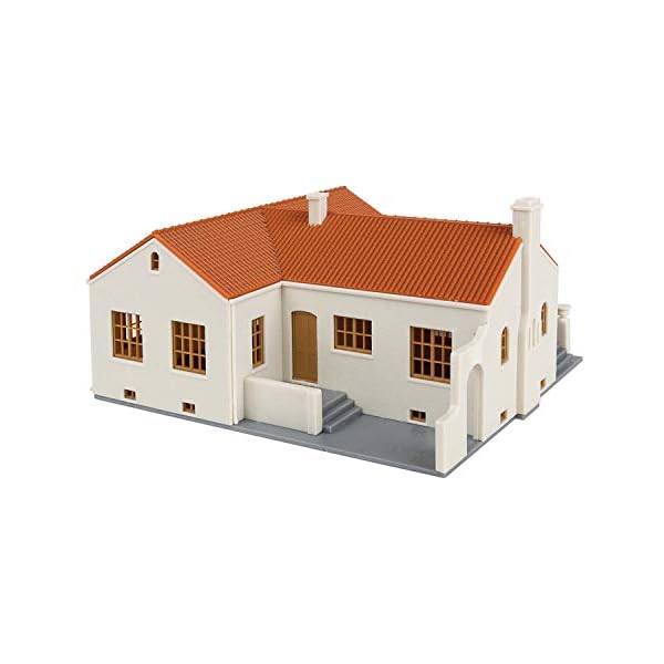 Walthers Cornerstone 933-3785 Bungalow im Missions-Stil – Bild 3