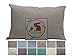 Ella & Max Toddler Pillowcase. Gray. Fits 13x18 & 14x19 Toddler Pillows. Easy to wash & no Ironing. Handmade in USA. Made of Luxury Microfiber Fabric.