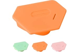 COLODAY Magnetic Seam Guide for Sewing Machine, 2025 New Style Sewing Machine Multi-Purpose Tool Polygonal Strong Magnetic Gauge, Upgrade Polygonal Multifunctional Seam Guide Hemmer with Scale (Orange)