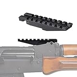 ohhunt AK Rear Sight Rail Low Profile Scope Mount Rail Mount for AK Series Rifles