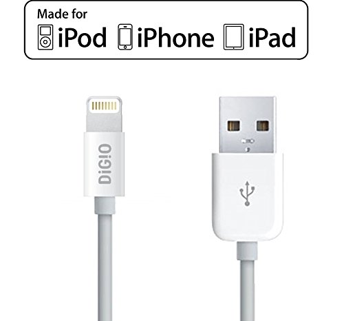 Apple iPhone 6s Charger / iPhone 6 Charger / iPhone 5s / iPhone 5s / iPhone 5 Charger Cord / Charging Cable Cord - Dock Connector USB Charging Cable for iPad Charger for iPad Air / Mini / Retina / 4th Generation Charger, iPod Touch 5th Generation and