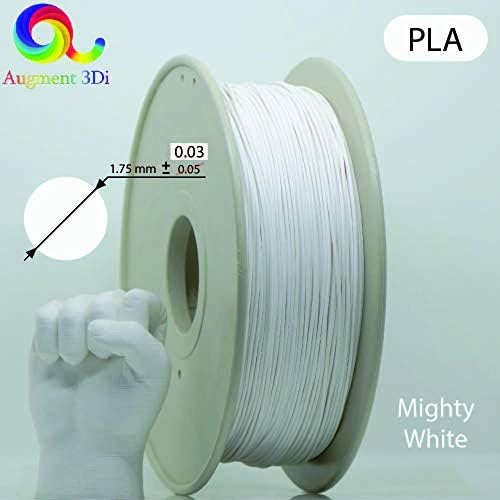 Augment 3Di PLA Filament 1kg 1.75mm +/- 0.03mm (White)