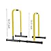 RELIFE REBUILD YOUR LIFE Dip Station Functional Heavy Duty Dip Stands Fitness Workout Dip bar Station Stabilizer Parallette Push Up Stand