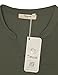 Chiffon Blouse,Timeson Lady Office Tops V Neck Short Sleeve Shirt-Tail Loose Chiffon Tunic Shirts Olive Green X-Large