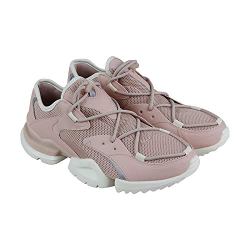 Reebok Run R 96 Mens Beige Mesh/Leather Athletic Lace Up Running Shoes