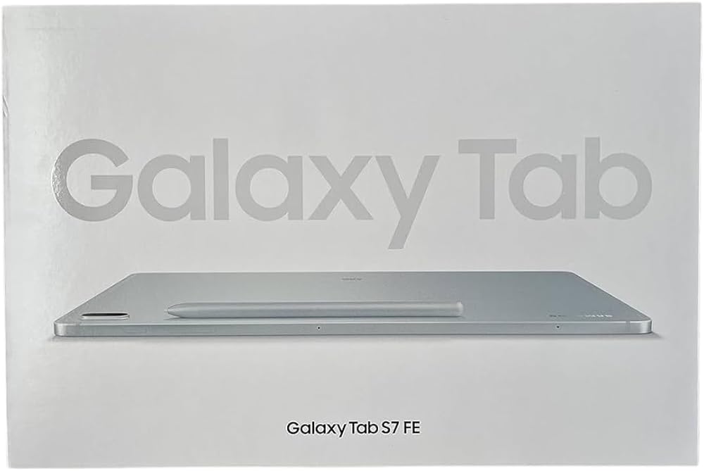 Samsung Galaxy Tab S7 FE 12.4 Inch 128GB WiFi Mystic Green Android Tablet