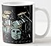 Queen Concert Rock & Roll Hall of Fame Band Freddie Mercury on 11 Oz. Ceramic Coffee Mug